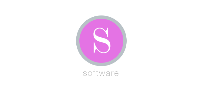 S icon representing software.