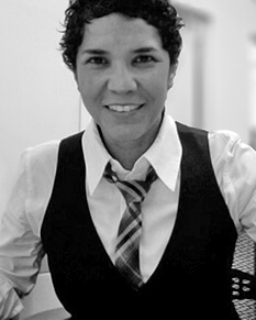 Photo of Irasema Rivera, designer at River and Wolf