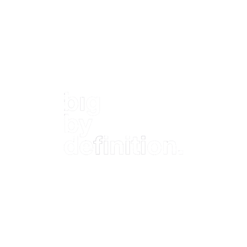 Big by Definition. logo.