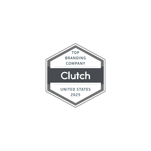 2025 Clutch award badge - branding, USA.