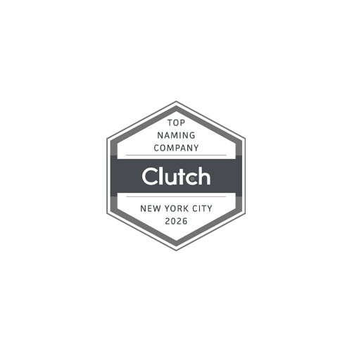 2026 Clutch New York City top naming company award.